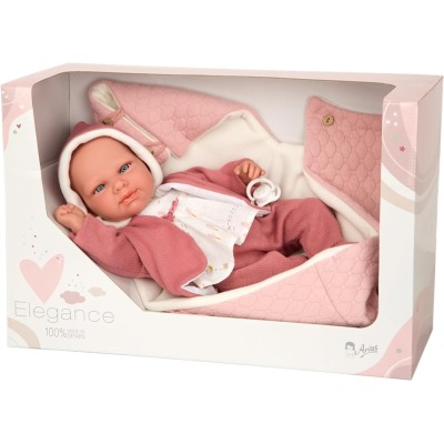 ARIAS Bambola Elegance 40 cm Cris Rosa - POS230338