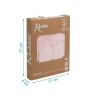 Kiokids Accappatoio Quadrato Rosa