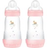 MAM Biberon Start 2x260 ML Girl
