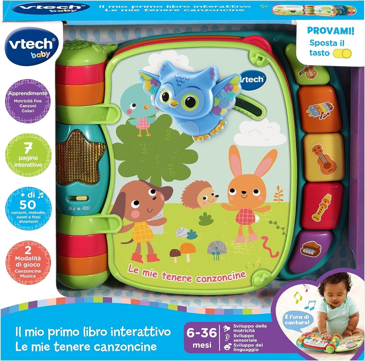 VTech Il Mio Primo Libro Interattivo - 166779 