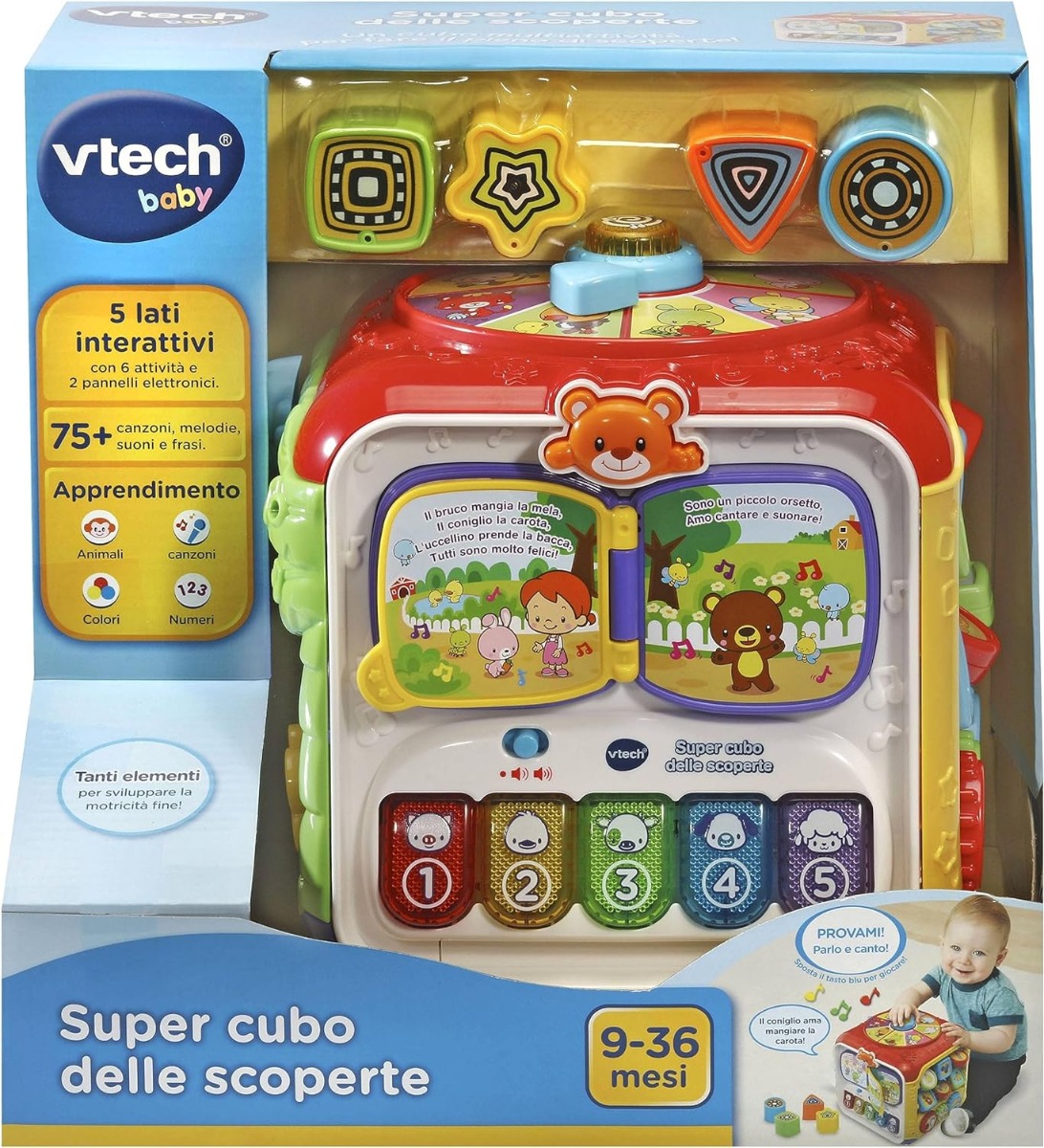 VTech Super Cubo delle Scoperte - 183407 