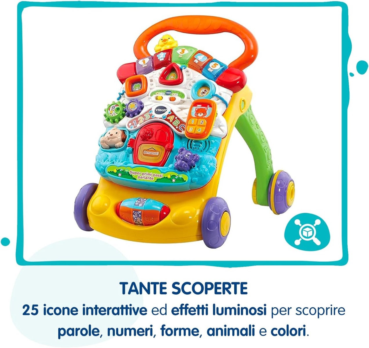 VTech Super Primi Passi Parlante 2 in 1 - 505607