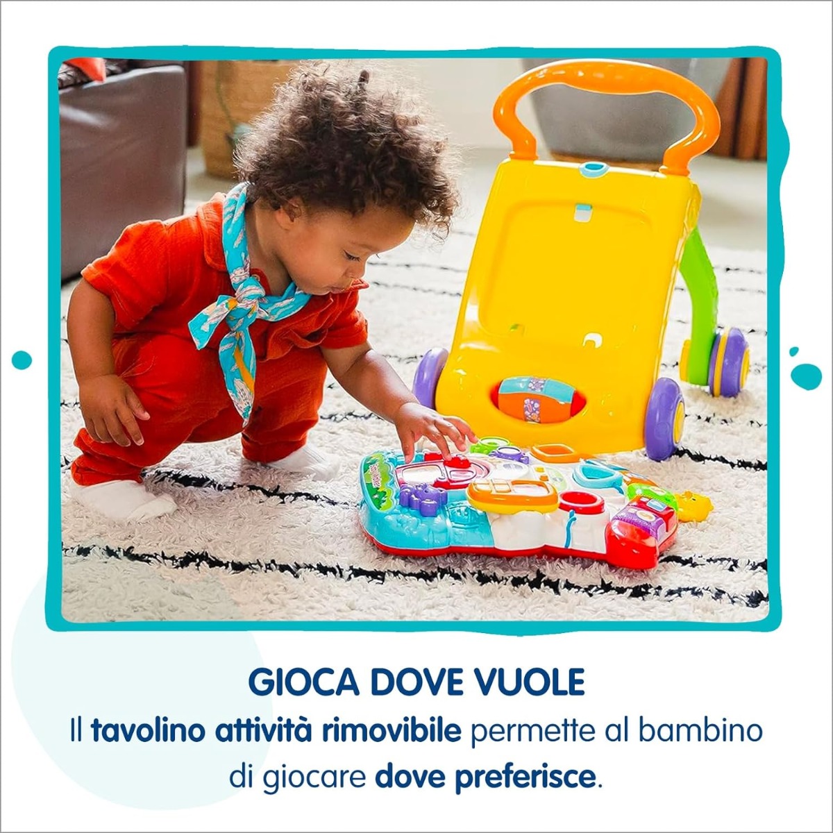 VTech Super Primi Passi Parlante 2 in 1 - 505607