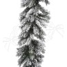 Ghirlanda con Neve e Luci 270 CM DD30148