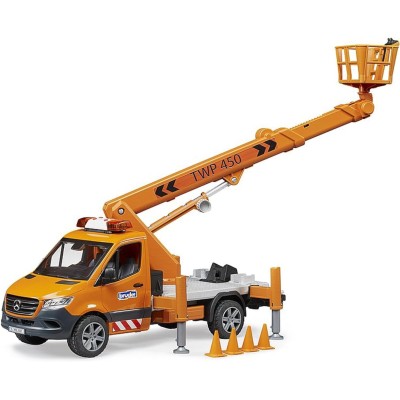 Camion Mercedes Sprinter con Supporto - 02679