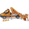 Camion Mercedes Sprinter con Supporto - 02679