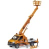Camion Mercedes Sprinter con Supporto - 02679