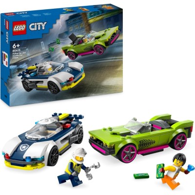 Lego City Inseguimento Macchina da Corsa 60415