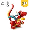 LEGO Creator 3 in 1 Drago Rosso - 31145