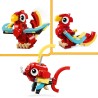 LEGO Creator 3 in 1 Drago Rosso - 31145