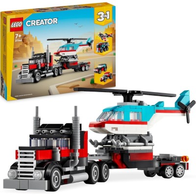 LEGO Creator 3 in 1 Autocarro con Elicottero - 31146