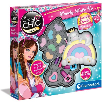 Crazy Chic-Lovely Make Up Rainbow - Clementoni 18793
