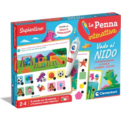 Clementoni Sapientino Penna Interattiva Vado Al Nido 16457