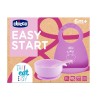 Chicco Set Pappa Silicone +6 Mesi Rosa 10238100