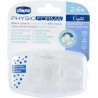 Chicco Succhiotto Gommotto 2-6 Mesi Crystal 2 Pezzi 730883100