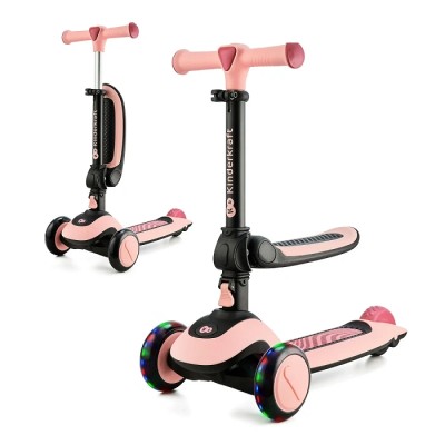 Kinderkraft Monopattino Halley 2 in 1 Pink KRHALL00PNK0000