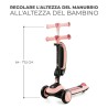 Kinderkraft Monopattino Halley Rosa