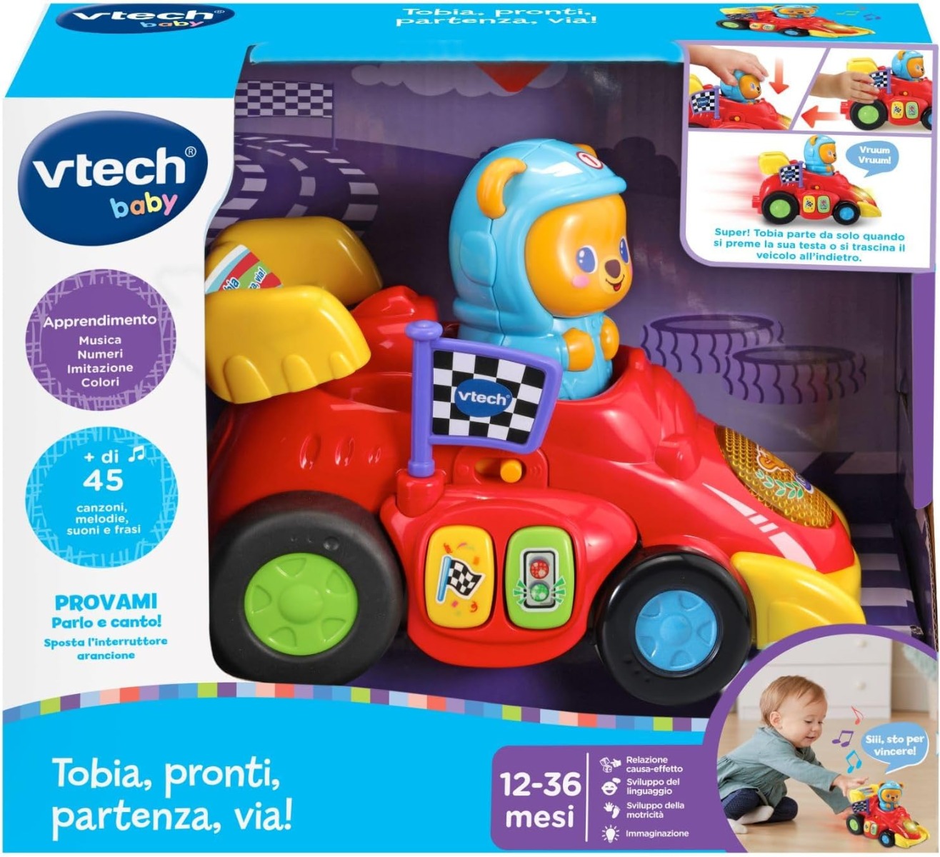VTech Tobia, Pronti, Partenza, Via! - 528407