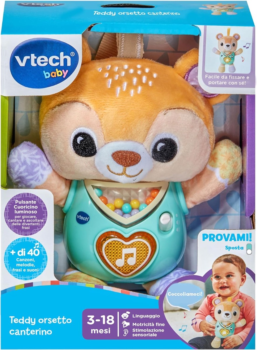 VTech Teddy Orsetto Canterino - 568307