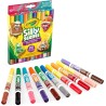 Crayola - Silly Scents, Pennarelli Profumelli Doppia Punta - 588344