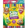 Crayola - Silly Scents, Pennarelli Profumelli Doppia Punta - 588344