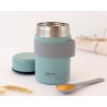 Kiokids Thermos 500ml Salvia con Cucchiaino