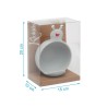 Kiokids Scodella in Silicone Lumaca Grigio