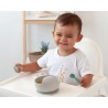Kiokids Scodella in Silicone Lumaca Grigio