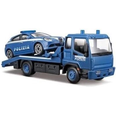Auto 1:43 Carro Attrezzi Della Polizia - Burago 31425