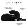 Kinderkraft Seggiolino Auto I-Boost Black KCIBOO00BLK0000