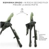 Kinderkraft Seggiolone Pappa Tummie Green KHTUMM00GRE0000