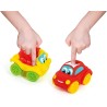 Clementoni 14099 - Baby Clem Macchinine Soft & Go Cars Modelli Assortiti