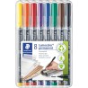Steadtler Penna Lumocolor M 8 Pezzi Colori Assortiti 317WP10