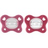 Chicco Succhiotto Dual Soft 16-36 Mesi Girl 2 Pezzi 730865100