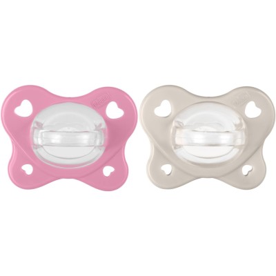 Chicco Succhietto Dual Soft 6-16 Mesi Girl 2 Pezzi 730875100