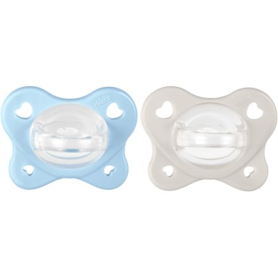 Chicco Succhietto Dual Soft 2-6 Mesi Boy 2 Pezzi 730886100