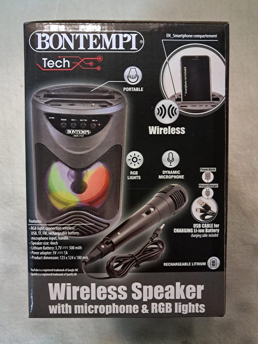 Cassa Acustica Wireless - Bontempi 491010