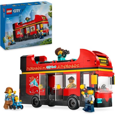 LEGO City Autobus Turistico Rosso a Due Piani - 60407