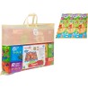 Vitamina G Tappeto Pieghevole 200 x 160 x 0,8 cm, Multicolore -  GLOBO 05351
