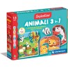 Clementoni Sapientino Baby Montessori Animali 3 in 1 16460