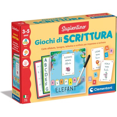 Clementoni Sapientino Educativi Giochi di Scrittura 16874