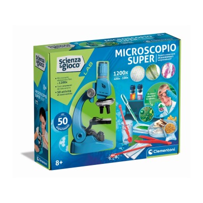 Clementoni Scienza & Gioco Mircoscopio Super 19228