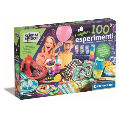 Clementoni Scienza&Gioco Lab I Migliori 100 Esperimenti - 19395