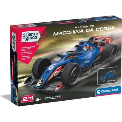 Clementoni Scienza & Gioco Mechanics Auto Blu 19398