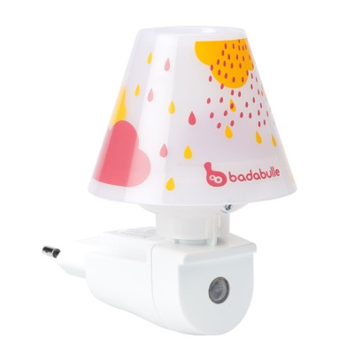 Badabulle Luce da parete con sensore Rosa