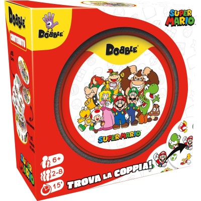 Dobble Super Mario - Gioco Da Tavolo - Asmodee 8278