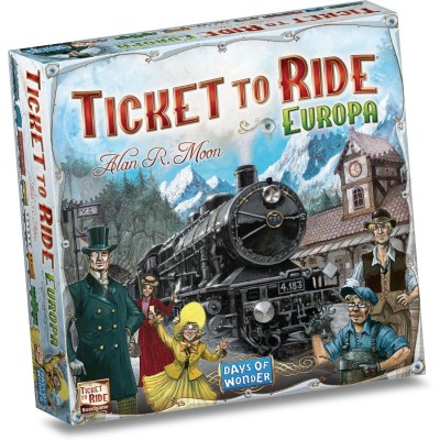TICKET TO RIDE EUROPA - Gioco da Tavolo - Asmodee 8500