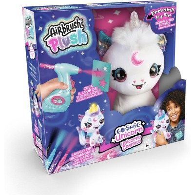 Airbrush Plush Cosmic Unicorn - Rocco Giocattoli 20289812