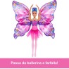 BARBIE Ballerina Farfalla Ali Scintillanti - Mattel HXJ10