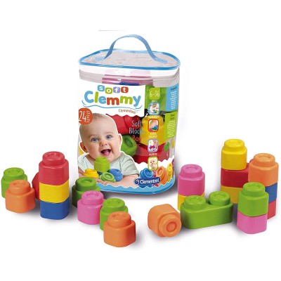 Cerca miglior prezzo Clementoni 14889 - Clemmy Sacca 24 Mattoncini